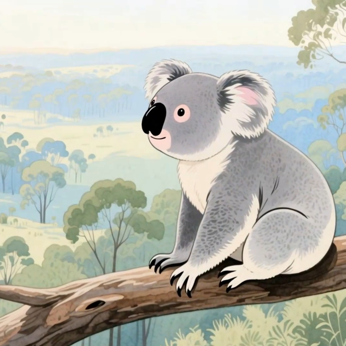 Little Koala High in a Tree - Digital Audio File mp3