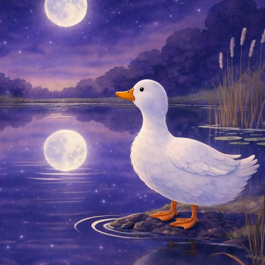 Cover art for the song from The Duck and the Moon